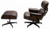 Кресло с пуфом Eames Lounge Chair