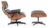 Кресло с пуфом Eames Lounge Chair